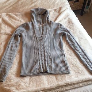 Old Navy Grey Hoodie Sweater